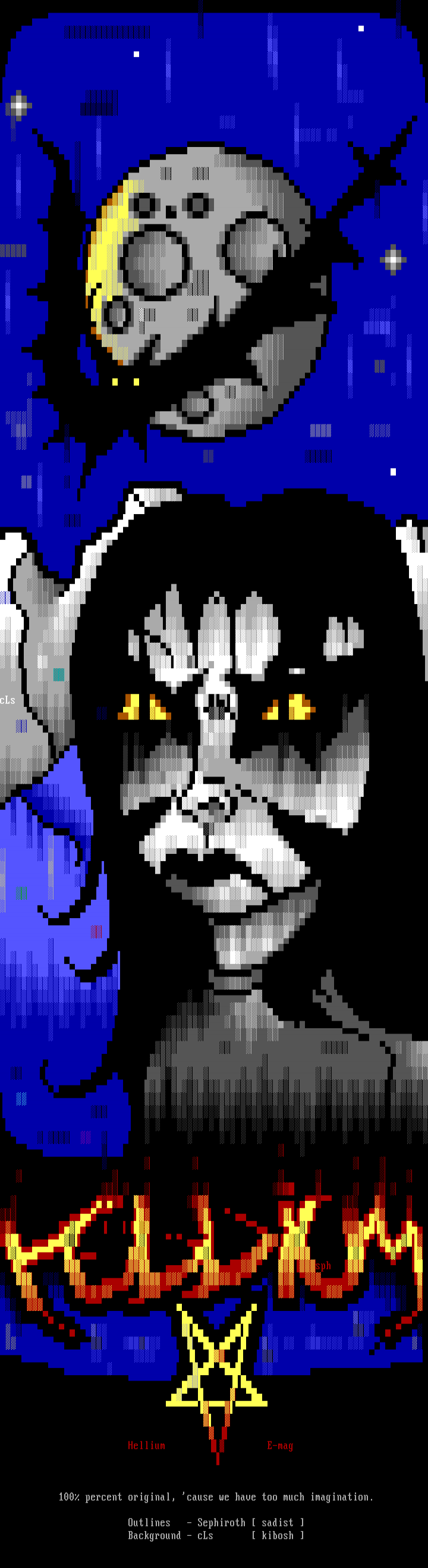 hail satan by sephiroth&colloss