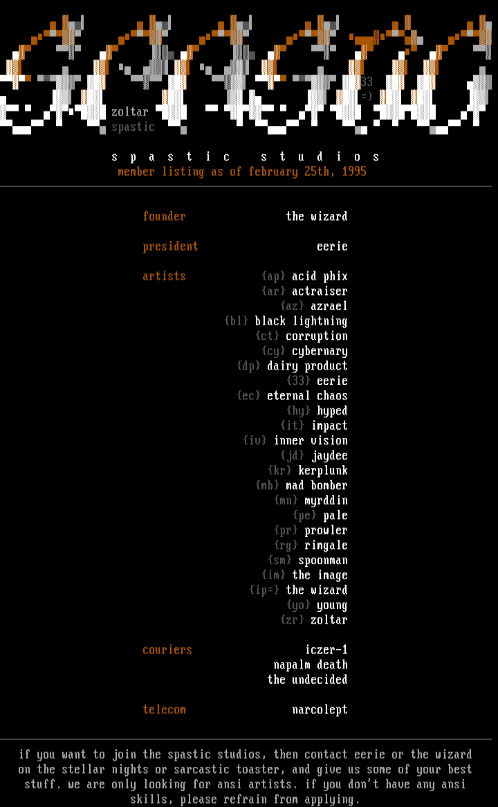 Member Listing