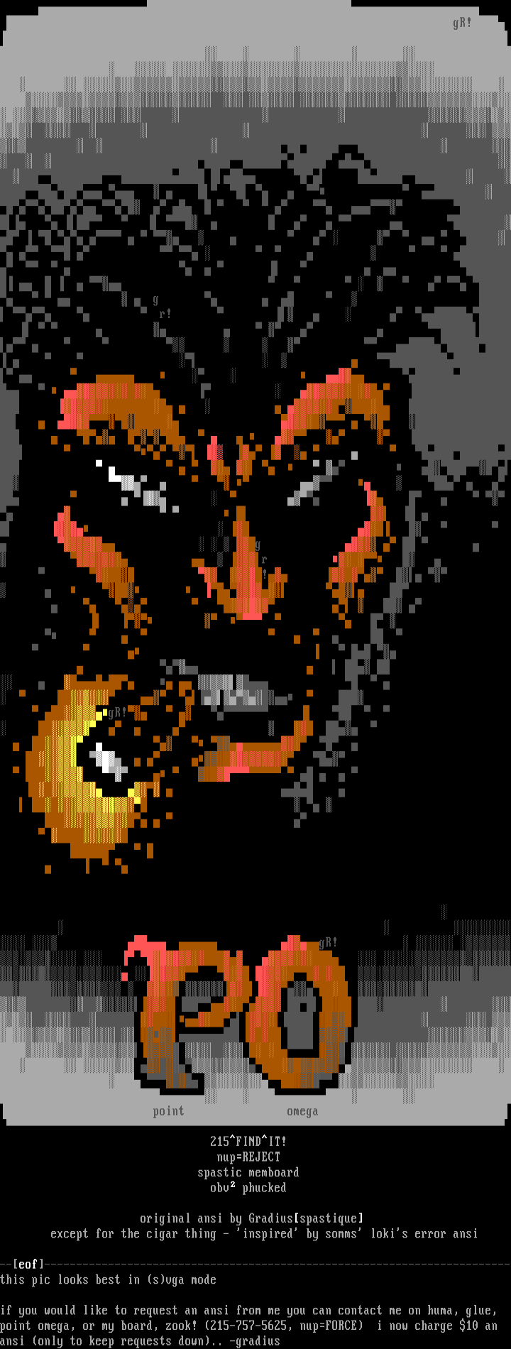 Point Omega by Gradius