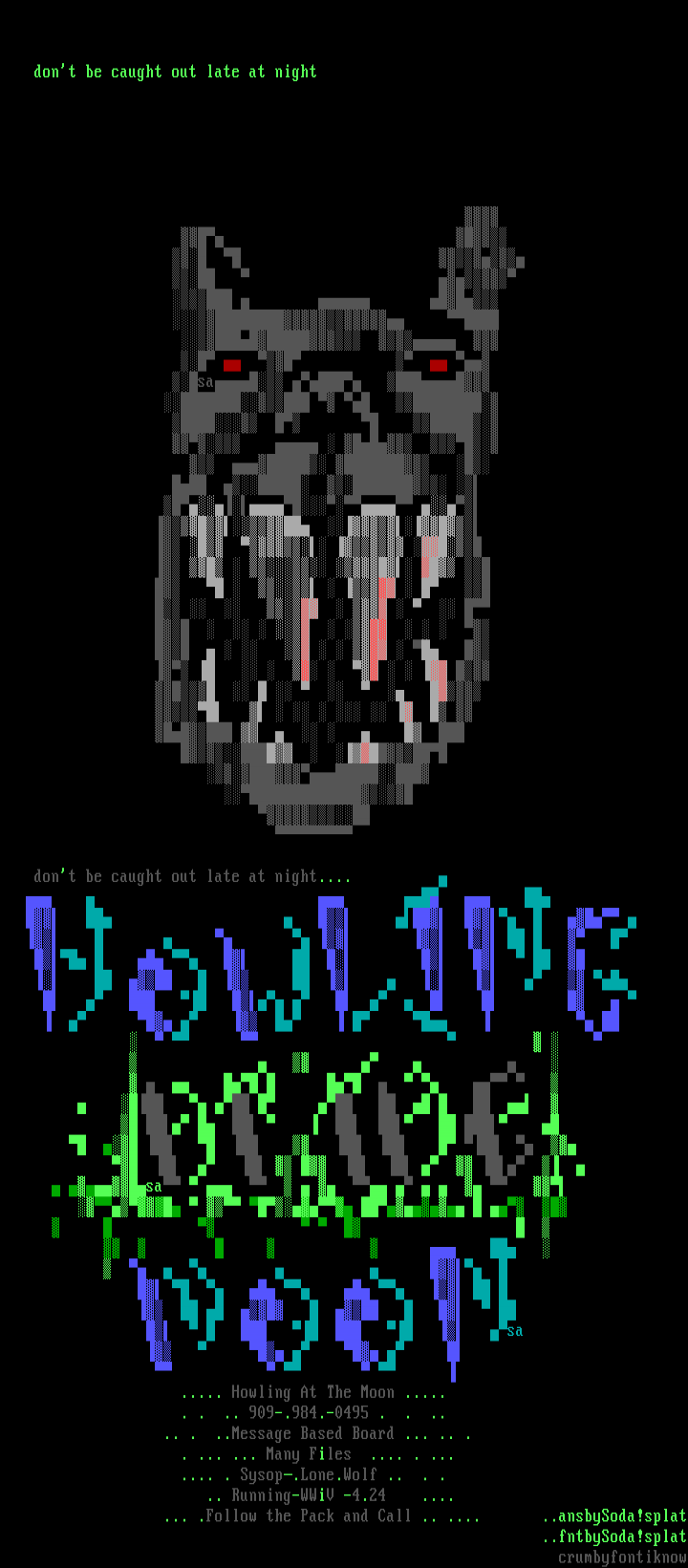 Howling At The Mewn by sOda