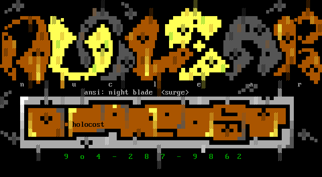 Nuclear Holocost by Night Blade