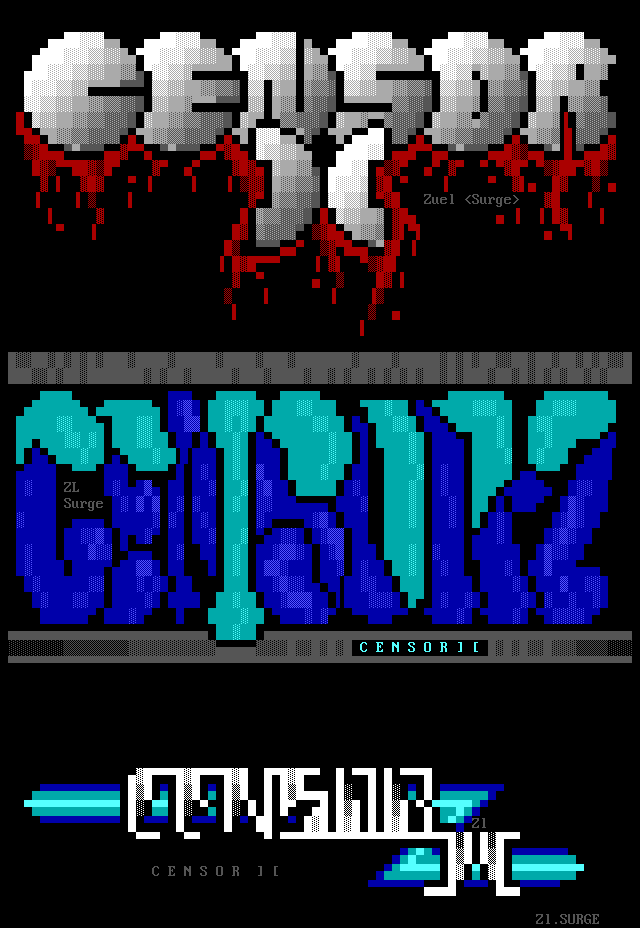 Censor 2 logos by Zuel