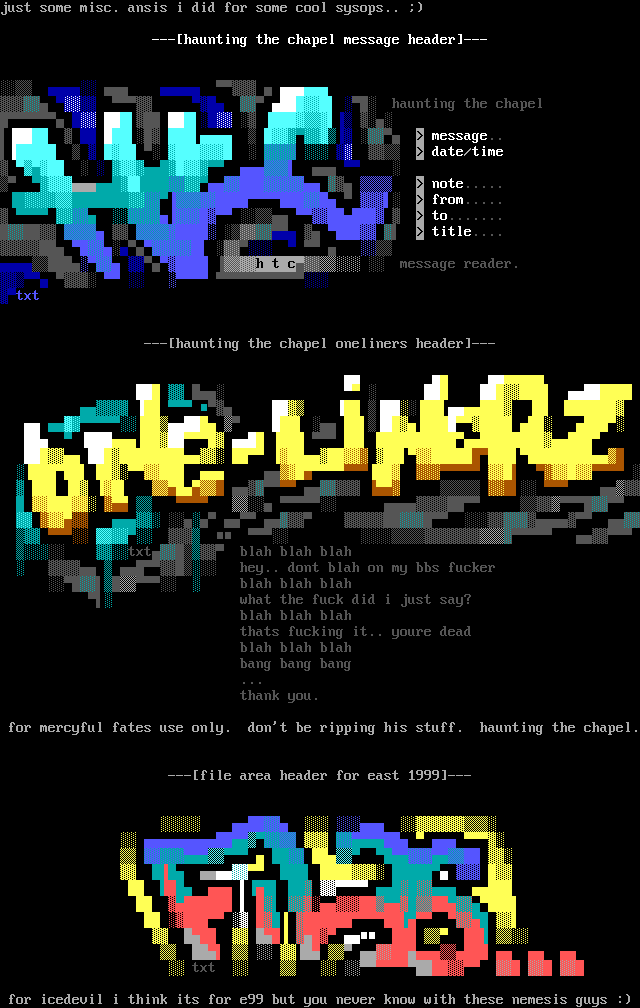 Tidbits by The Textorcist
