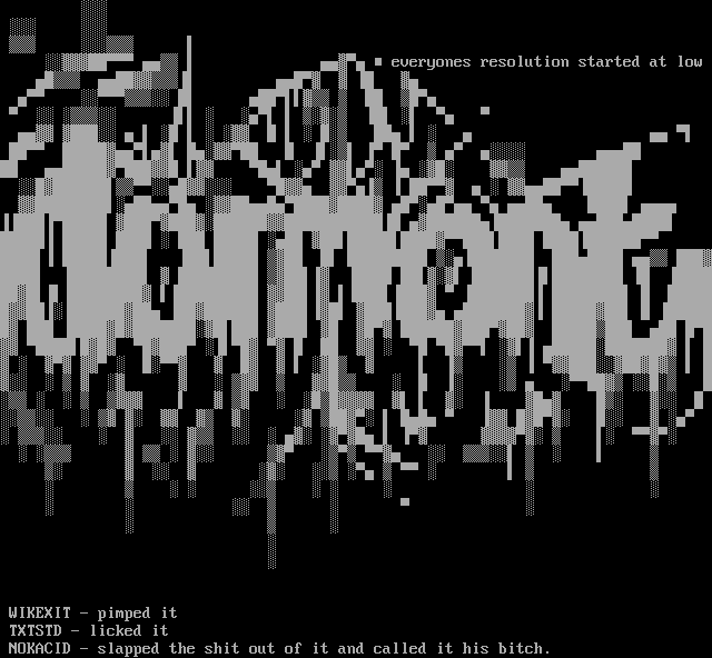 just fucking around by WIK, TXT, NOK