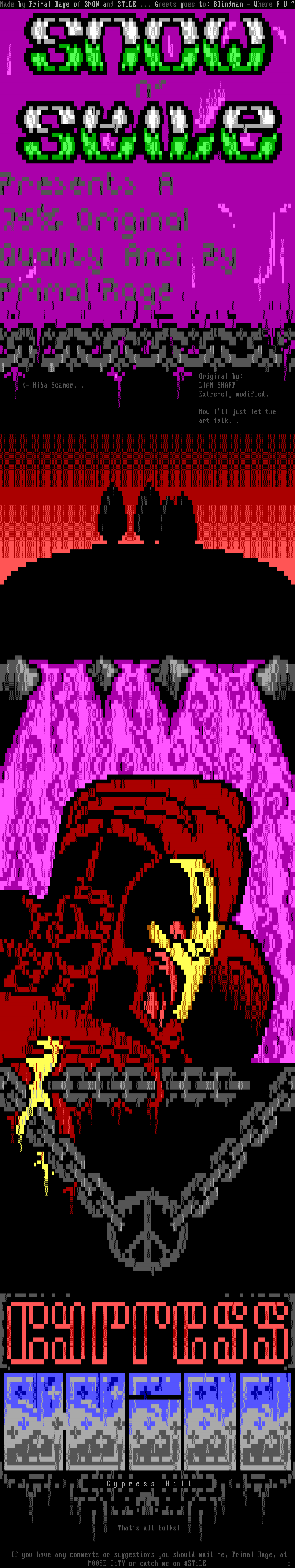 The Hipp Cypress Hill Logo by Primal Rage