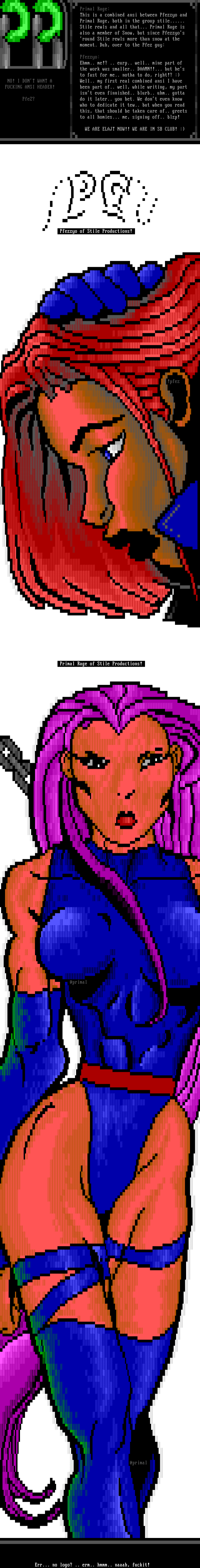 Combo Ansi! (Cartewn) by Pfez & PRage