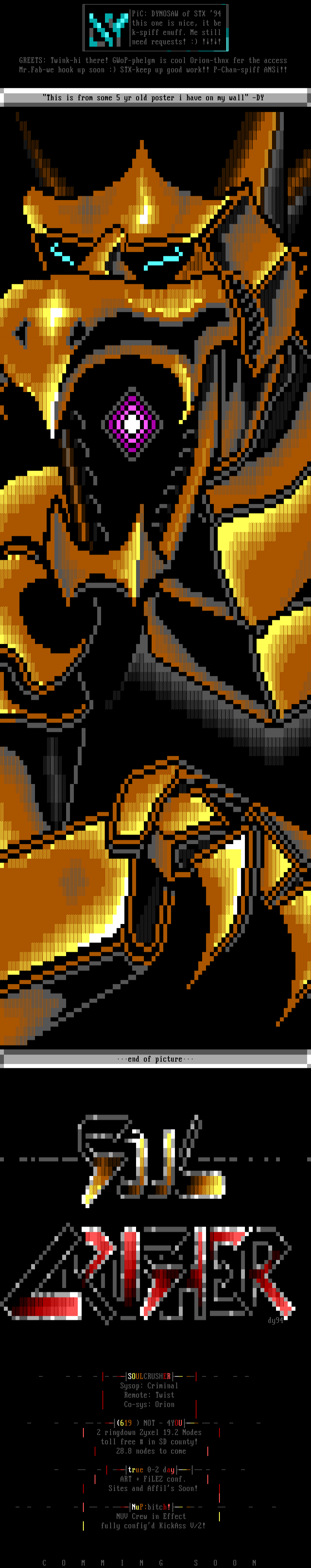 ANSi for Soul Crusher by Dynosaw