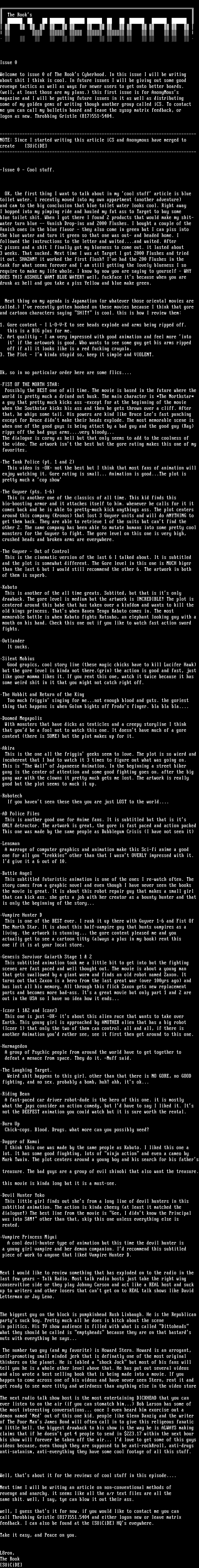 CyberHood Issue #1 by The Rook