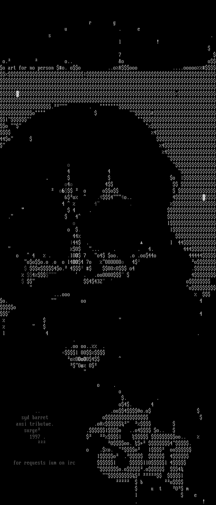 sadistic ascii?@! by Sadistic Nightmare