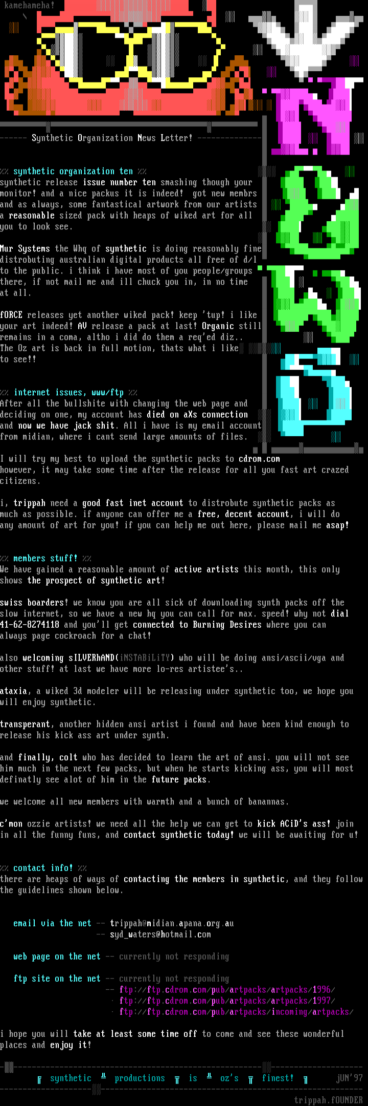 Synthetic Pack 10 News by Synthetic