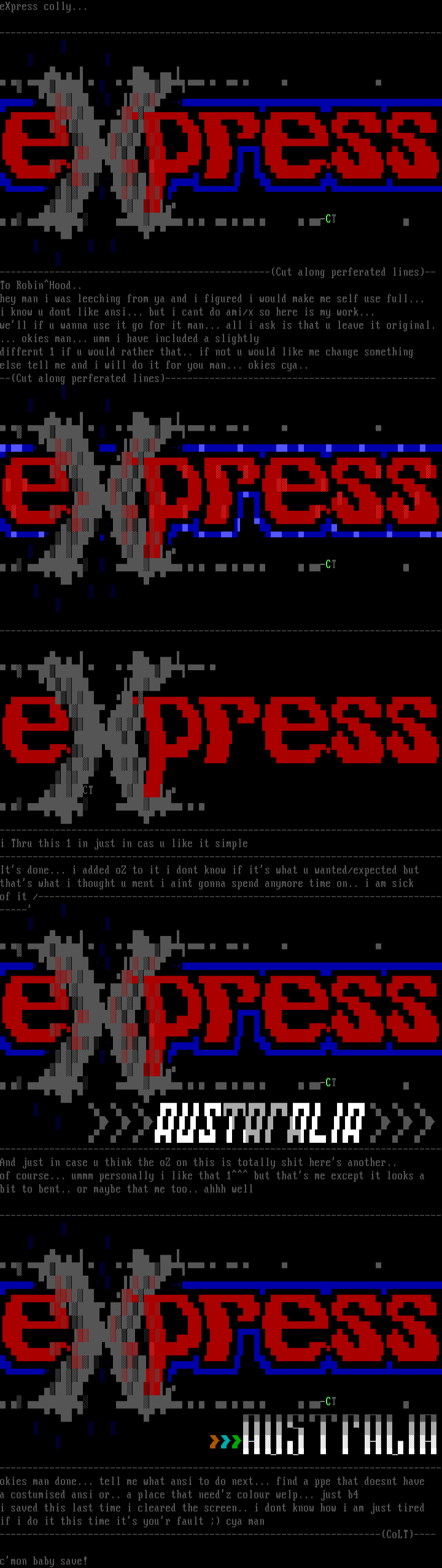 xPRESS cOLLY! by Colt