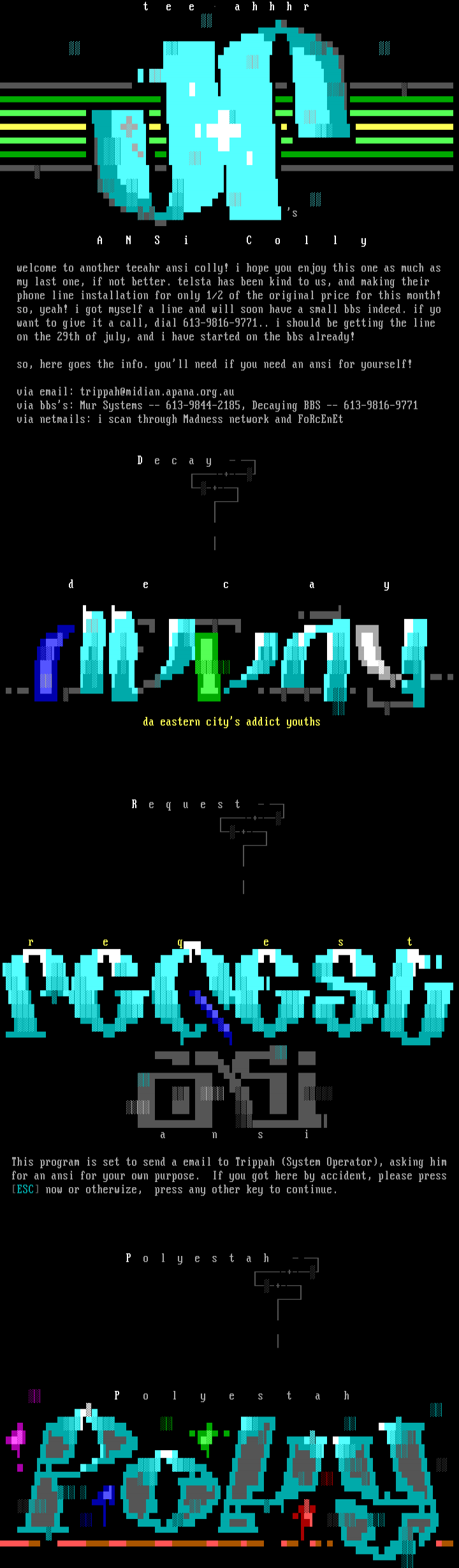 ANSi Colly 12! by Trippah