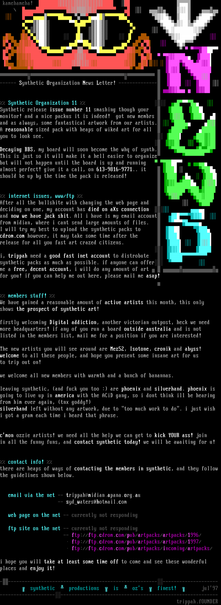 Synthetic Pack 11 News by Synthetic