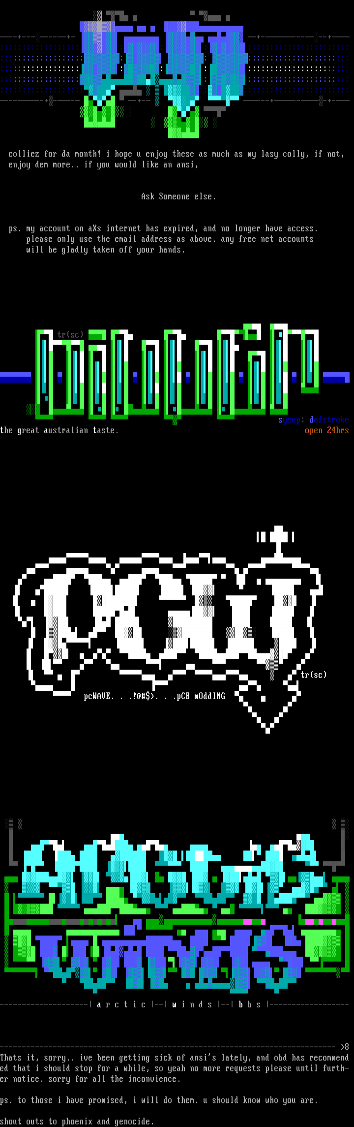My Ansi Colly by Trippah