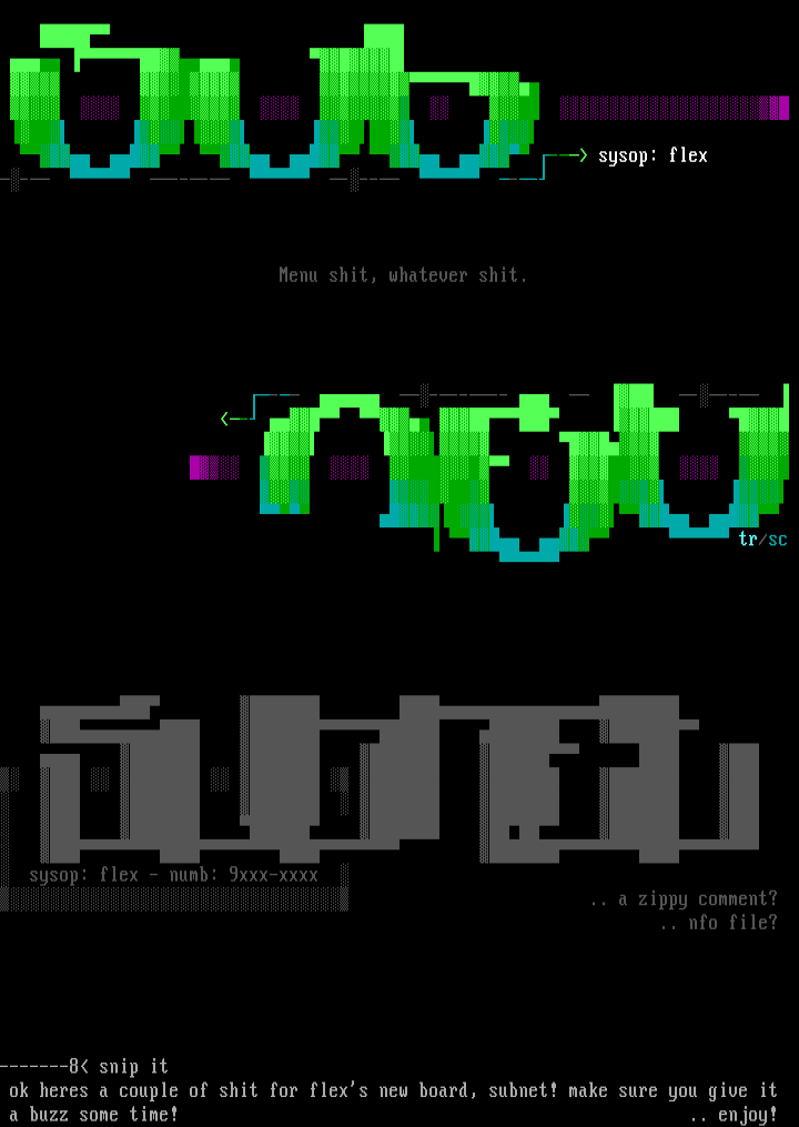 SubNet BBS by Trippah