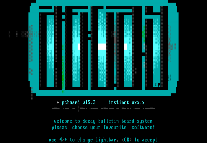 Decay BBS System Choice by Rippa