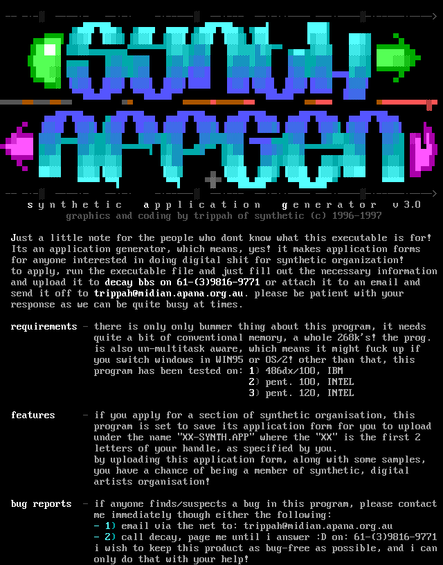 Synthetic App.Gen Documentation by Synthetic