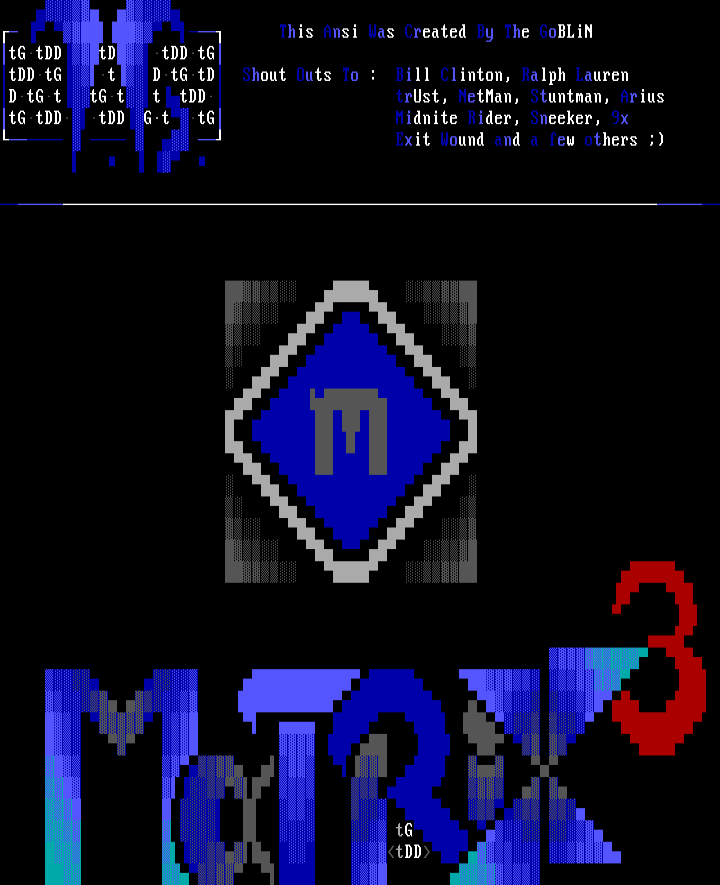 Matrix Cubed by The Goblin