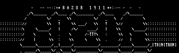 Razor 1911 Promotional by Trinitron