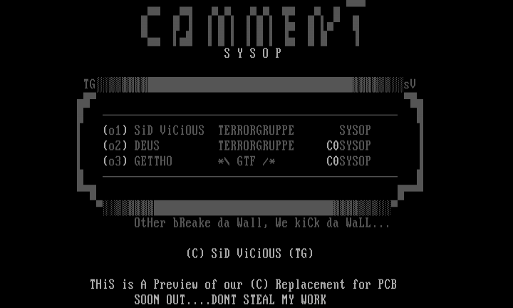 PREVIEW (C) REPLACE (PCB) by SiD ViCiOUS