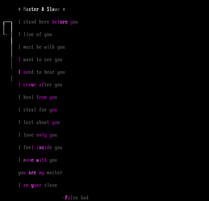 Master & Slave by False God