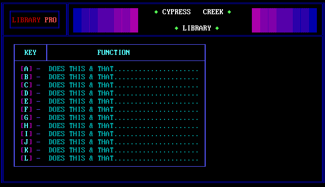 Cypress Creek Load screen by Tank
