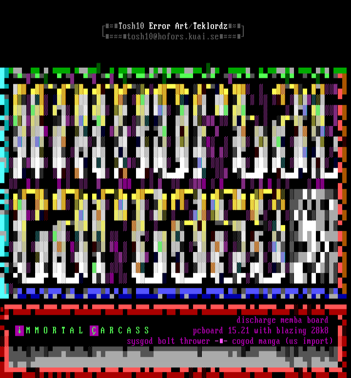 Imortal Carcass #2 by TOSH10