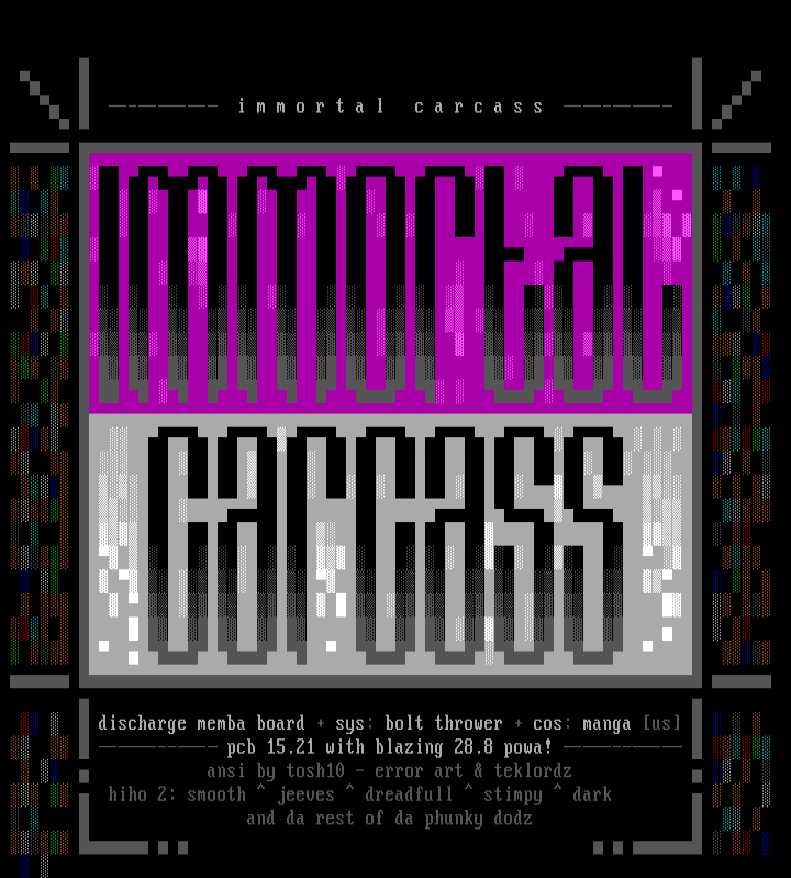 Imortal Carcass #1 by TOSH10