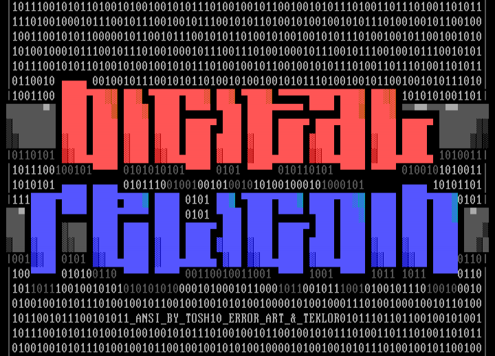 DIGITAL RELIGION #1 by TOSH10
