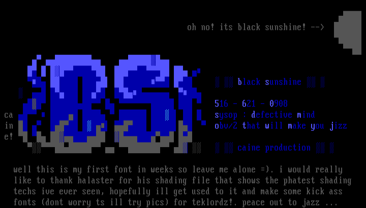 Black Sunshine by Caine