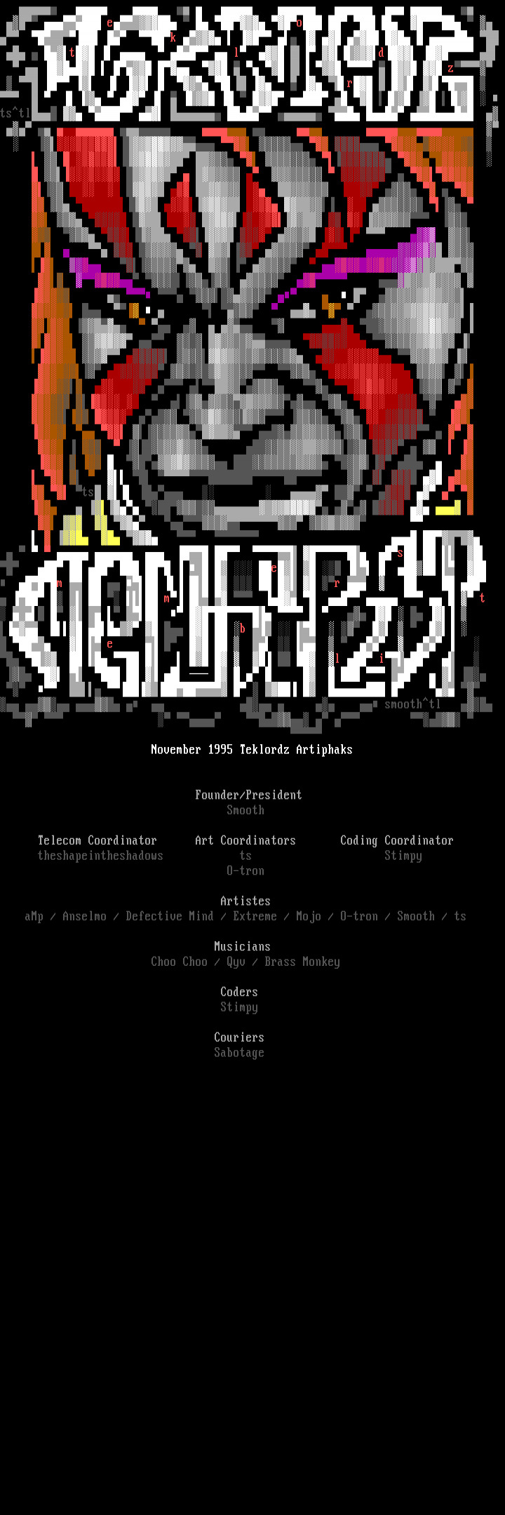 Teklordz 0895 Members by sM & tS