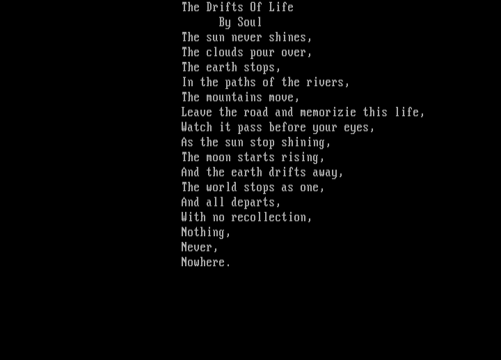 the drifts of life by soul