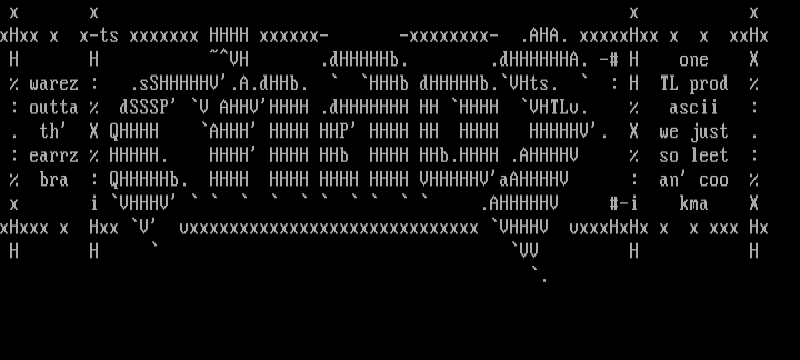 CHaOS AScii Menu HeaDer