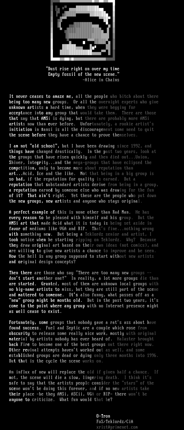 Atomic Delusions Emag Article by O-Tron
