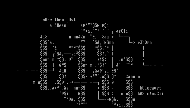 Basic!Ascii by Holocaust