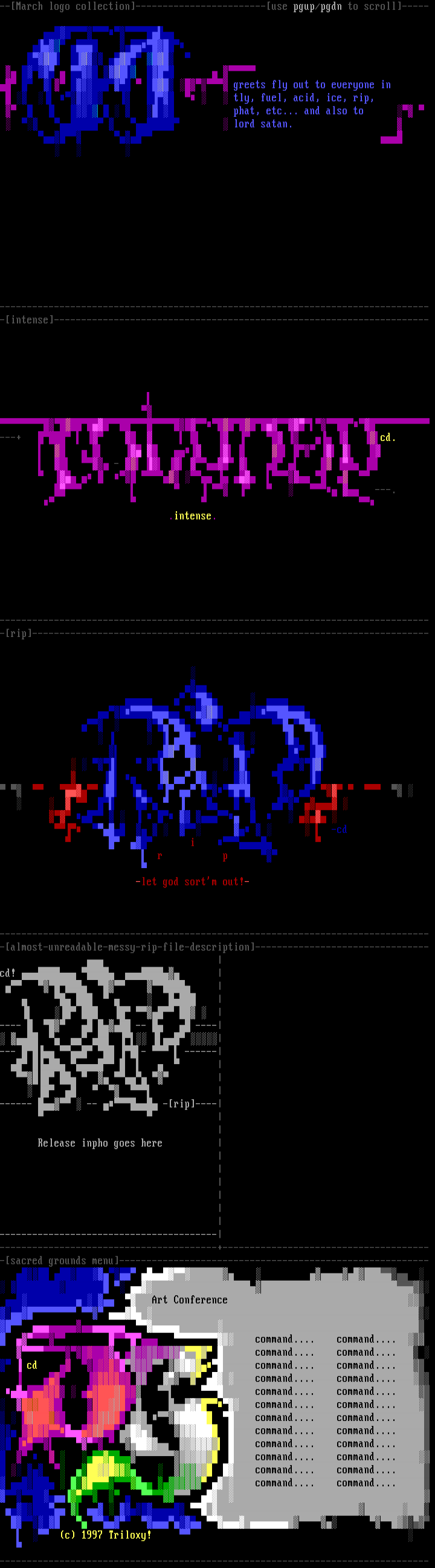 march 1997 logo colly by count drakula