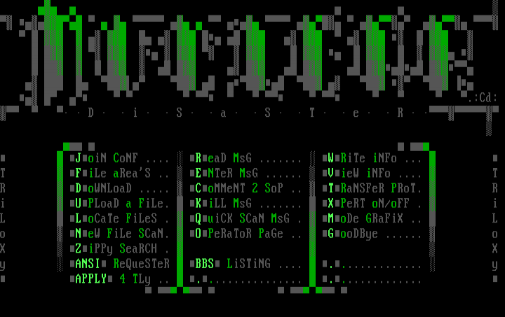 NuCLeaR DiSaSTeR MaiN MeNu by CouNT DRaKuLa
