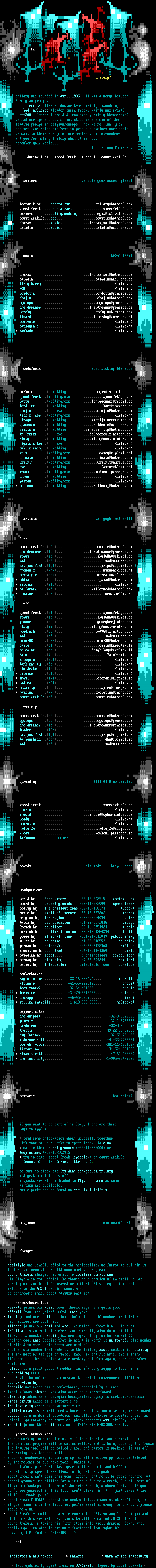 triloxy 0797 information by speed freak