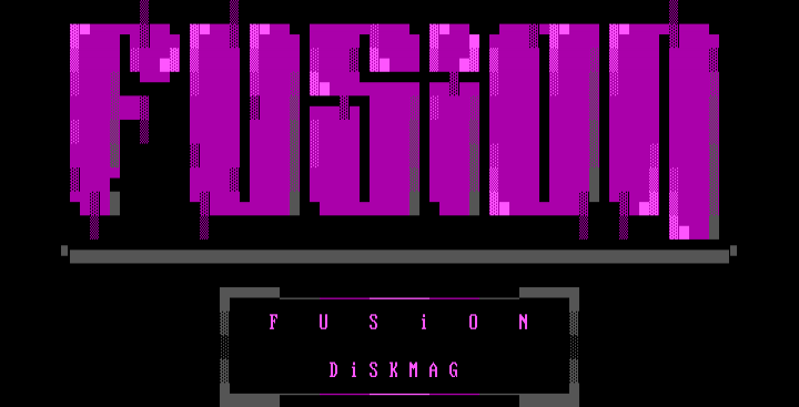 Fusion Disk mag logo by Speed Freak