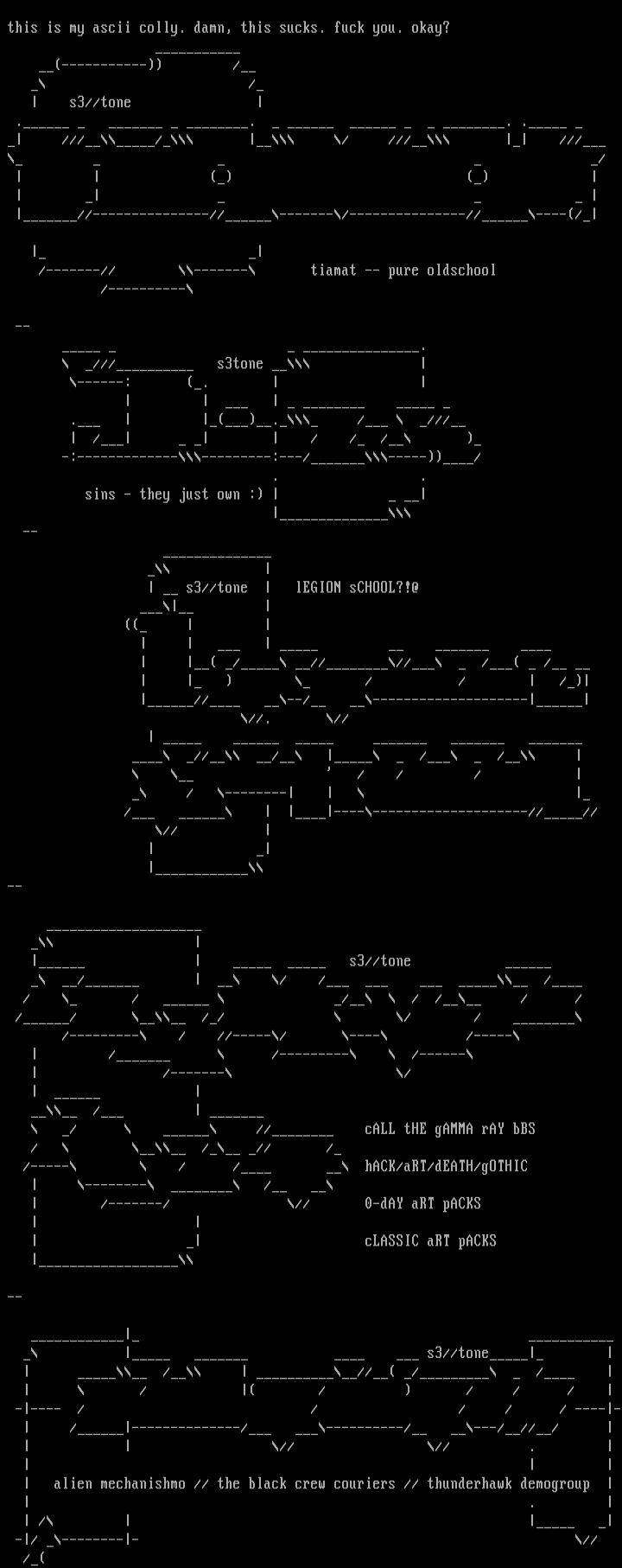 ascii colly by seltorn