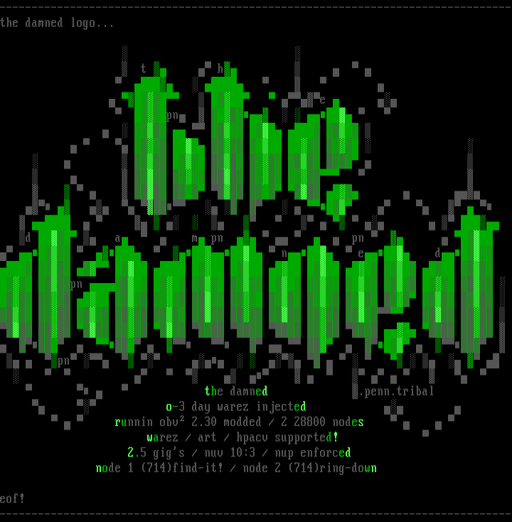 the damned by penn