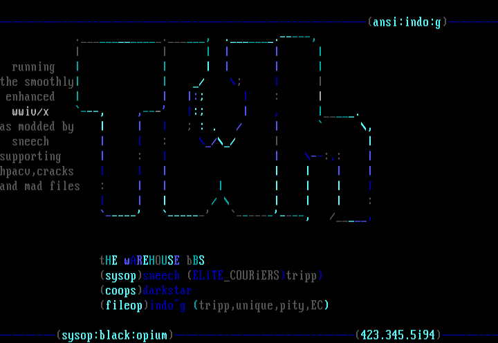 The Warehouse BBS by Indo!g