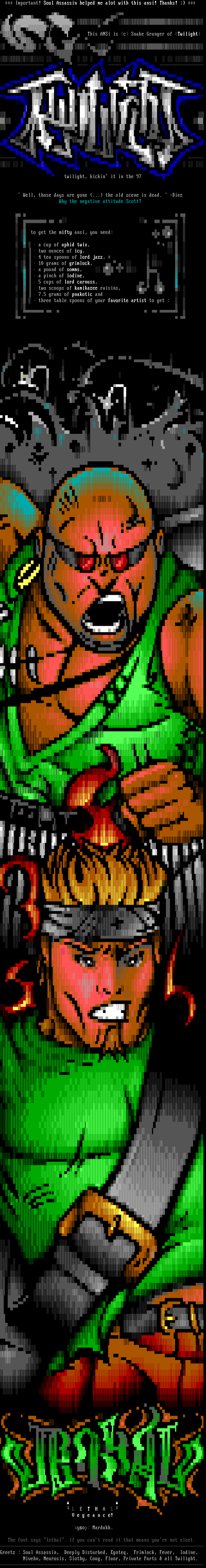 Lethal Vengeance by Snake Grunger