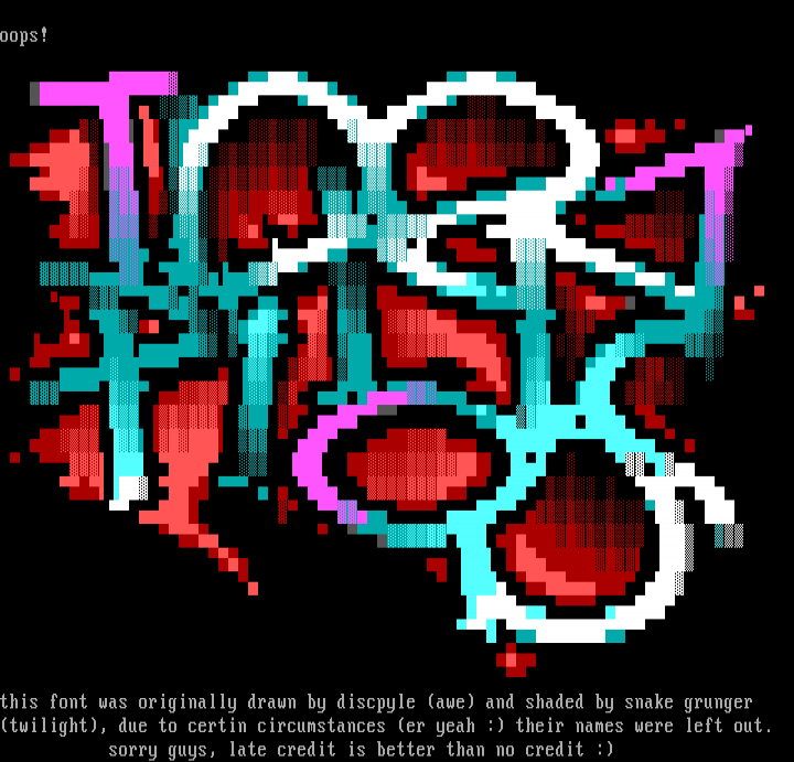 oops! by filth