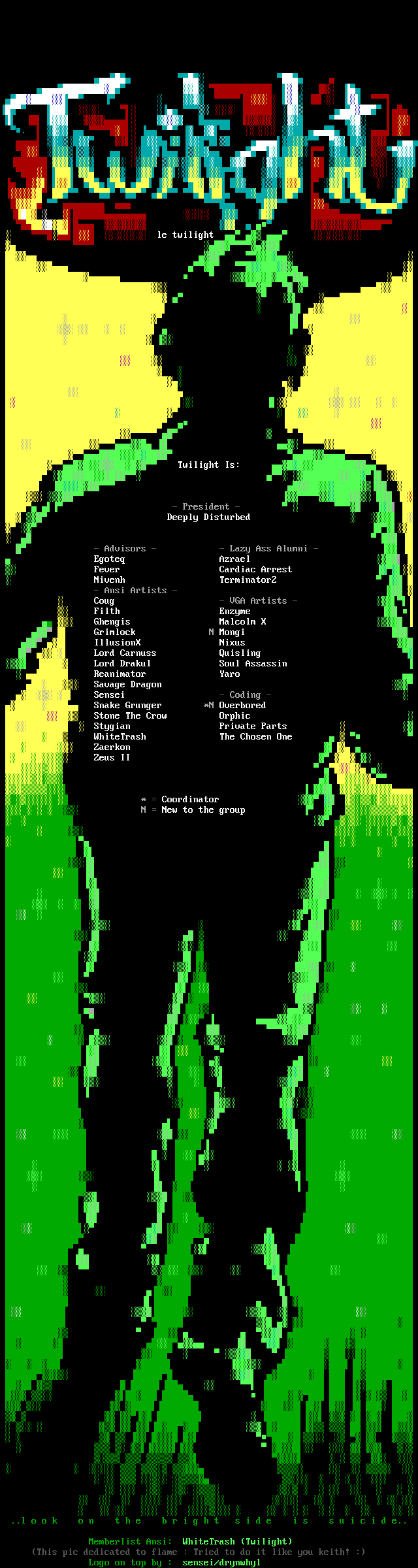 Memberlisting by Twilight staff