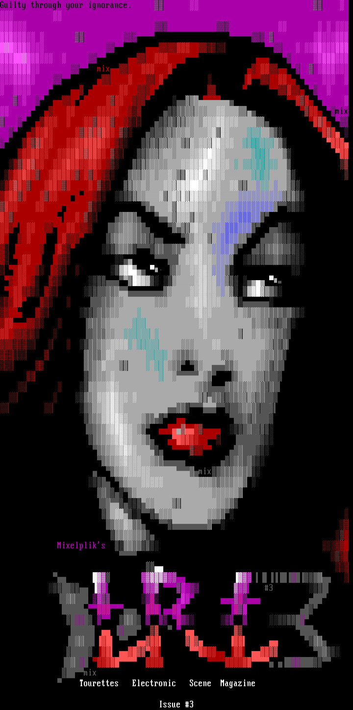 Tourettes #3 by Mixelplik