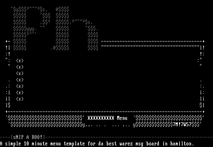 asciiii by tHE mAN