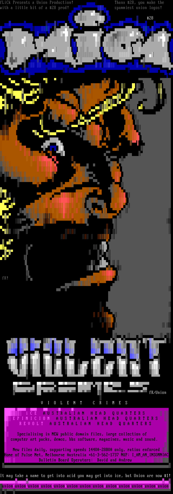 Violent Crimes by Flick