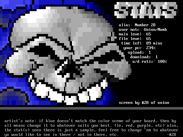 Stat Screen by #28