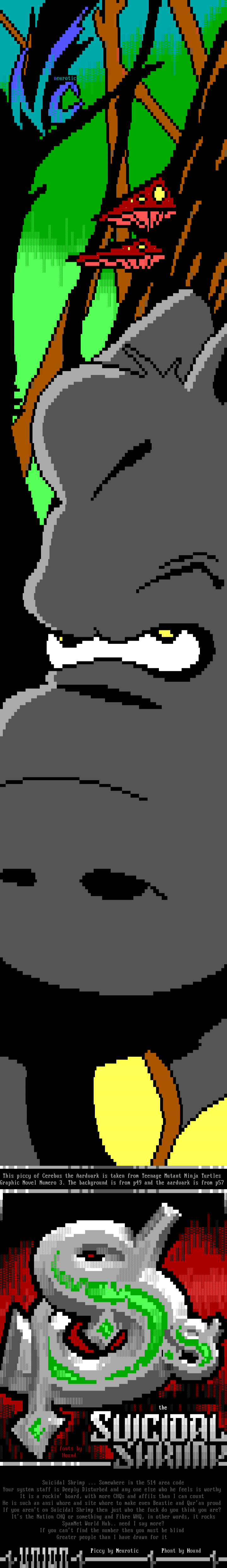 Suicidal Shrimp by Neurotic